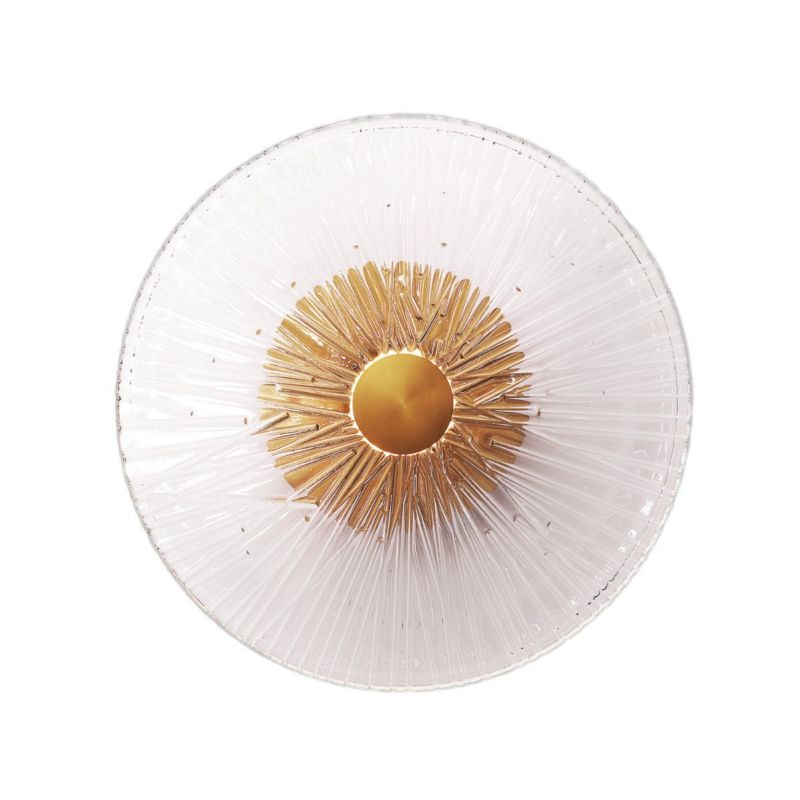 Kinkiet ścienny Maxlight Allure złoty mat LED 5W 3000K 190lm IP20 wym: 28 x 28 x 11 cm - 1 szt.