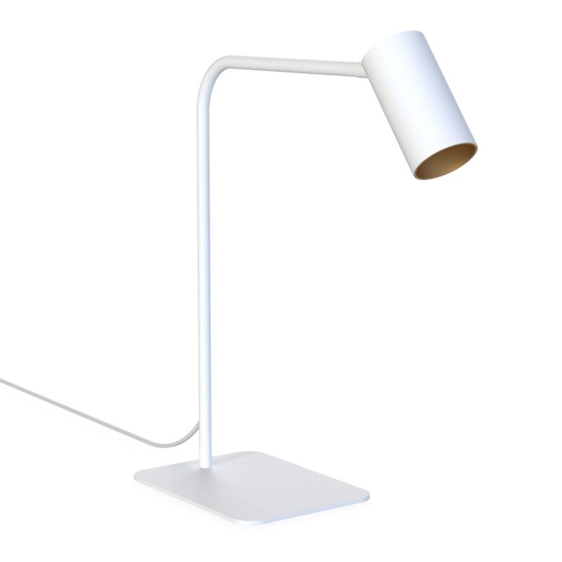 Lampka biurkowa Nowodvorski Lighting Mono biała 1 x GU10 x 10W IP20 wym: 45 x 32 x 35.8 cm metal - 1 szt.