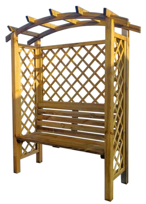 Pergola z ławką Wellton 70 x 160 x 190 cm 1 szt.
