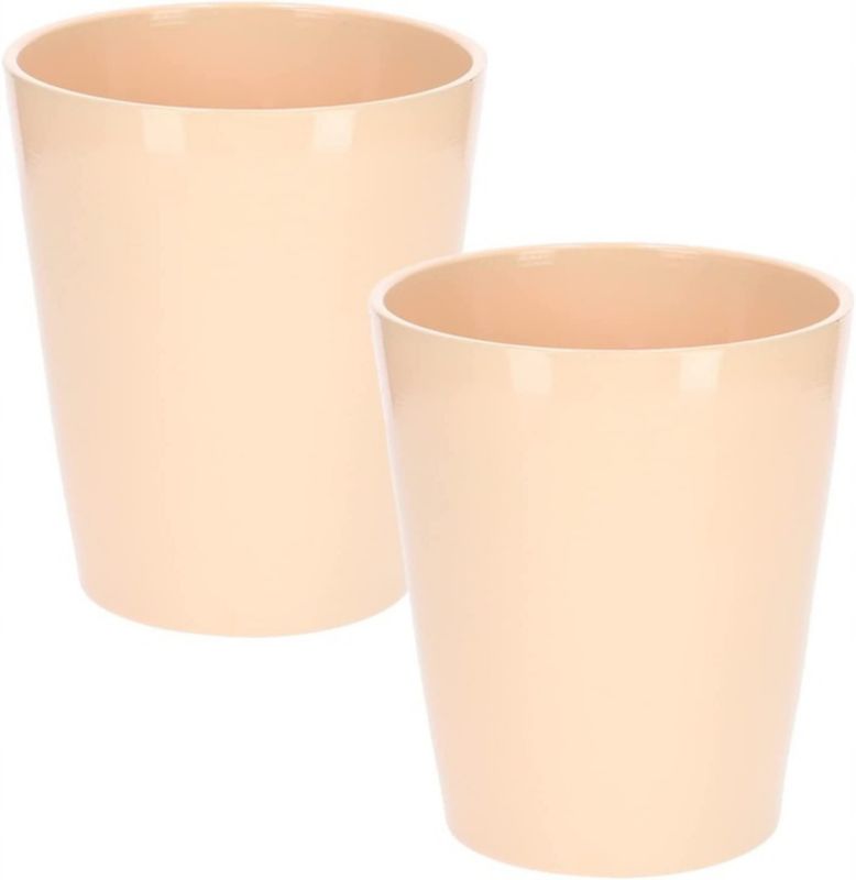 Doniczka ceramiczna KOTARBAU 12 cm pudrowy róż 2 szt.