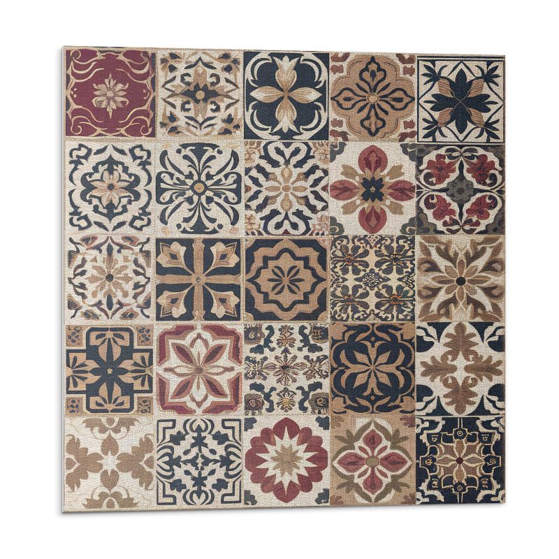 Kafelki samoprzylepne Wallfluent 50x50 cm Układ mozaikowych wzorów 4 szt.