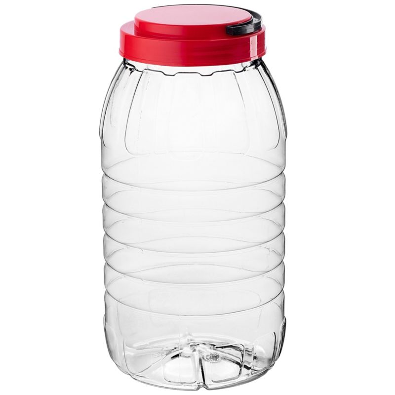 Słój uniwersalny KADAX PET z pokrywką 5L 2szt.