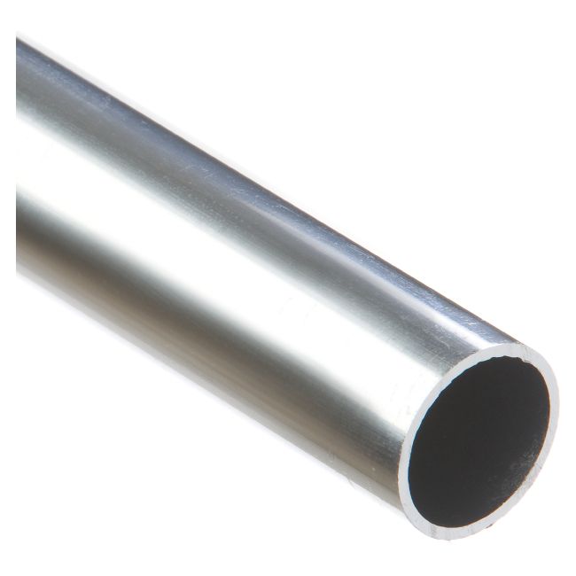 Rura okrągła Cezar 25 x 1,5 mm 1 m aluminium naturalne