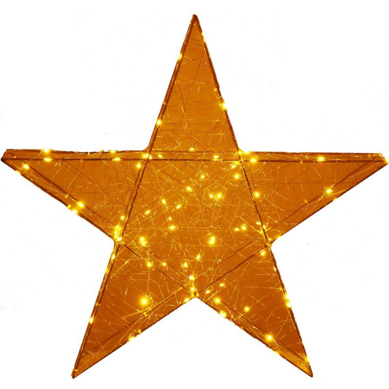 Gwiazda dekoracja świąteczna Springos 100 LED witraż biały ciepły 1 szt.