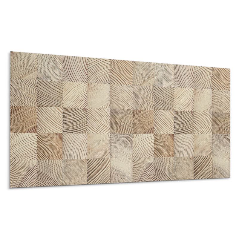 Panel samoprzylepny Wallfluent 100x50 cm Odcienie drewna w aranżacji 1 szt.