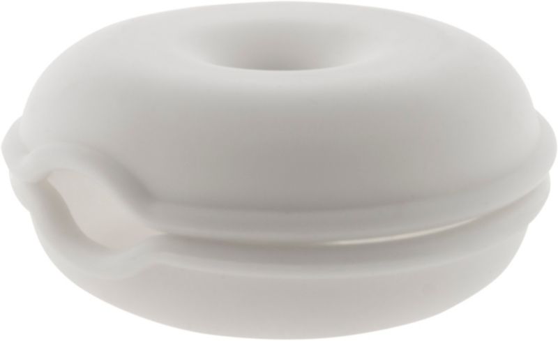 Rolka na kable 64 mm biała