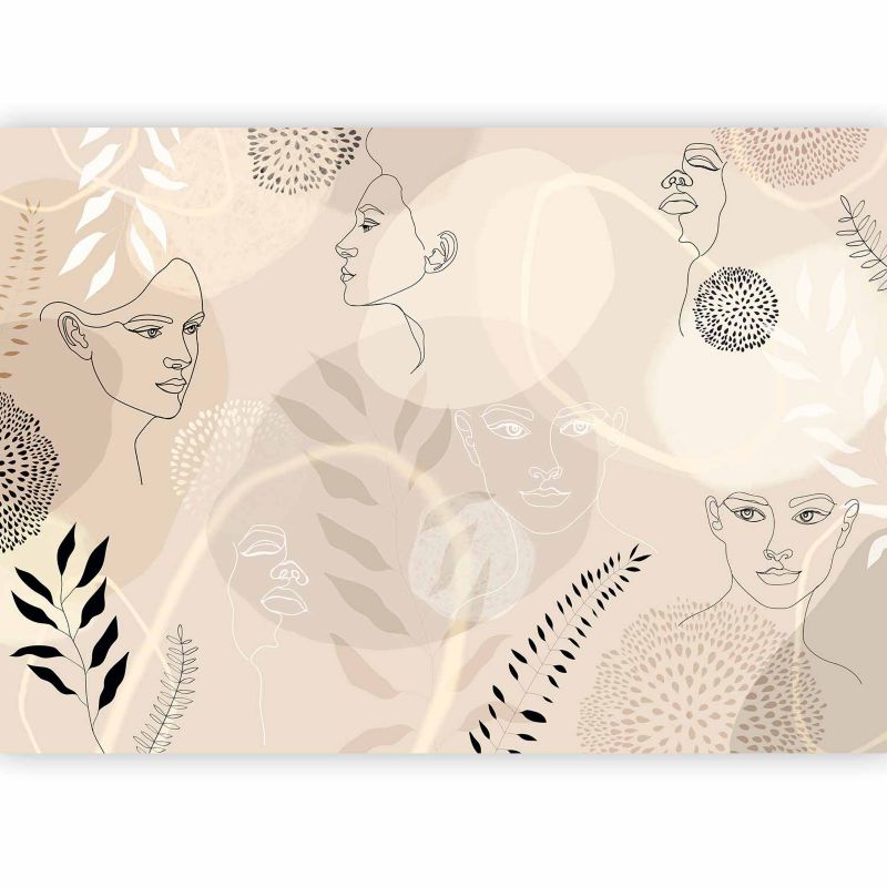 Fototapeta flizelinowa Artgeist 110g/m2 Ludzie biała 400x280 (8 części) 10489aa rolka 1 szt