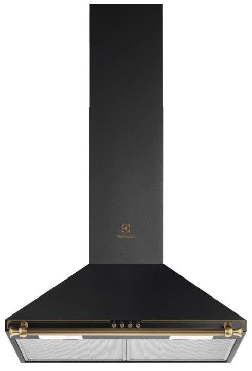 Okap kominowy przyścienny Electrolux EFC226R czarny mat 1szt.