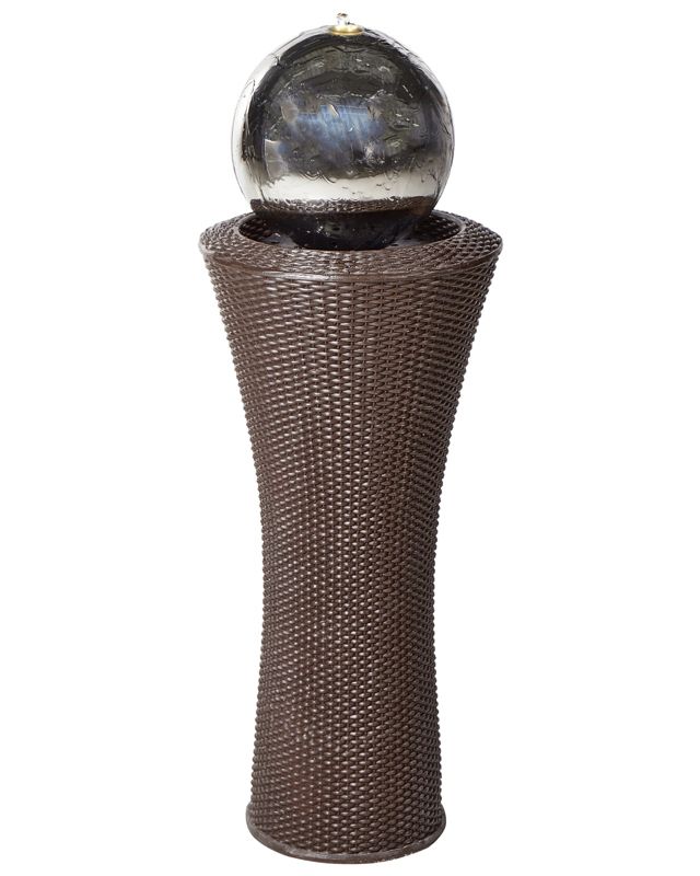 Fontanna ogrodowa z LED brązowa Zenyatta 1 szt.