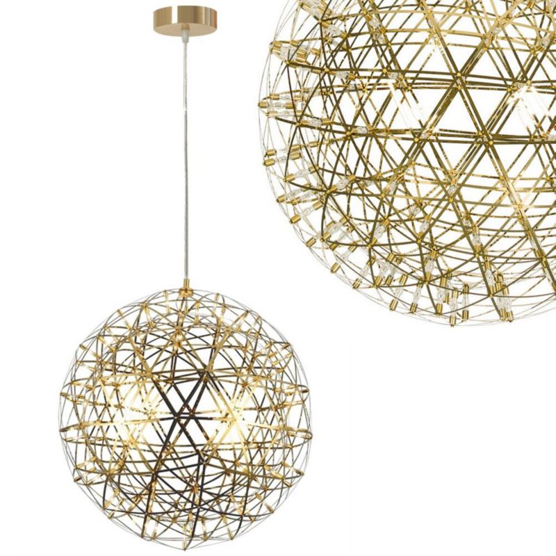 Lampa Sufitowa Wisząca Toolight Led App1505-Cp Złoty