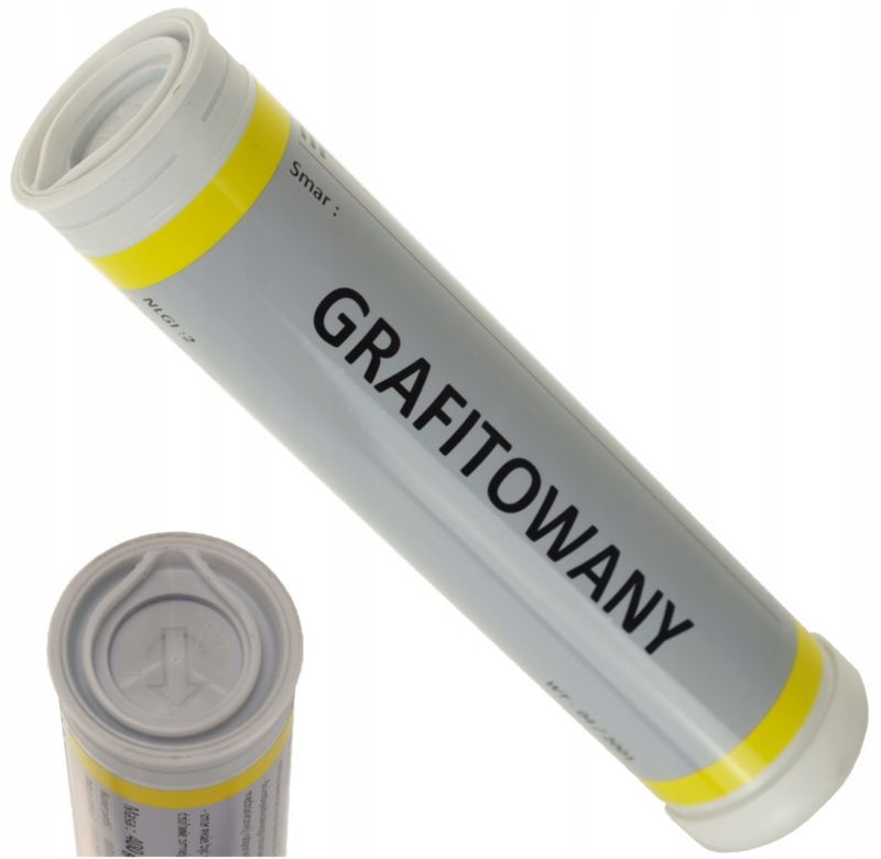 Smar FEINZ Łożyskowy Plastyczny Grafitowany 400G Kartusz Tuba Nabój Do Smarownicy 1 szt.