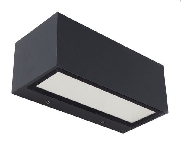 Kinkiet ścienny zewnętrzny Lutec Gemini antracyt LED 20W 3000K 1230lm IP54 wym: 10,3 x 22 x 8,5 cm aluminium - 1 szt.