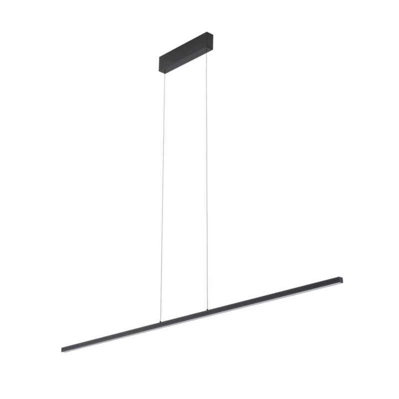 Lampa wisząca Nowodvorski Lighting Bar czarna nowoczesna podłużna 120 cm wbudowany LED 21W 1 szt.