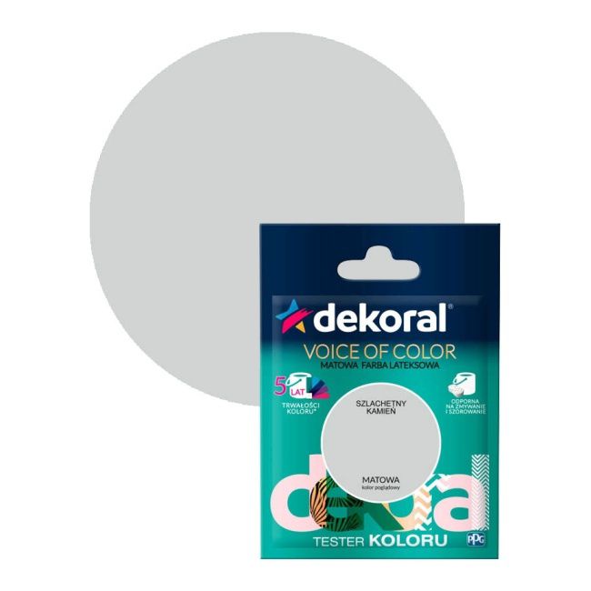 Tester farby kolorowej Dekoral Voice of Color szlachetny kamień 0,05 l