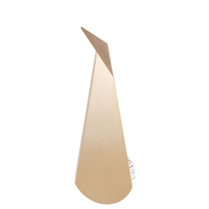 Kinkiet ścienny Abigali Pawn-G złoty LED 3W 3000K IP20 wym: 36 x 14 x 5 cm - 1 szt.