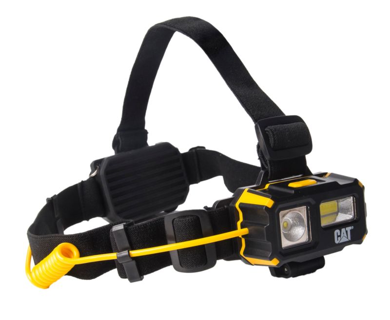 Latarka LED Caterpillar 250 lumenów czołówka 1 szt.