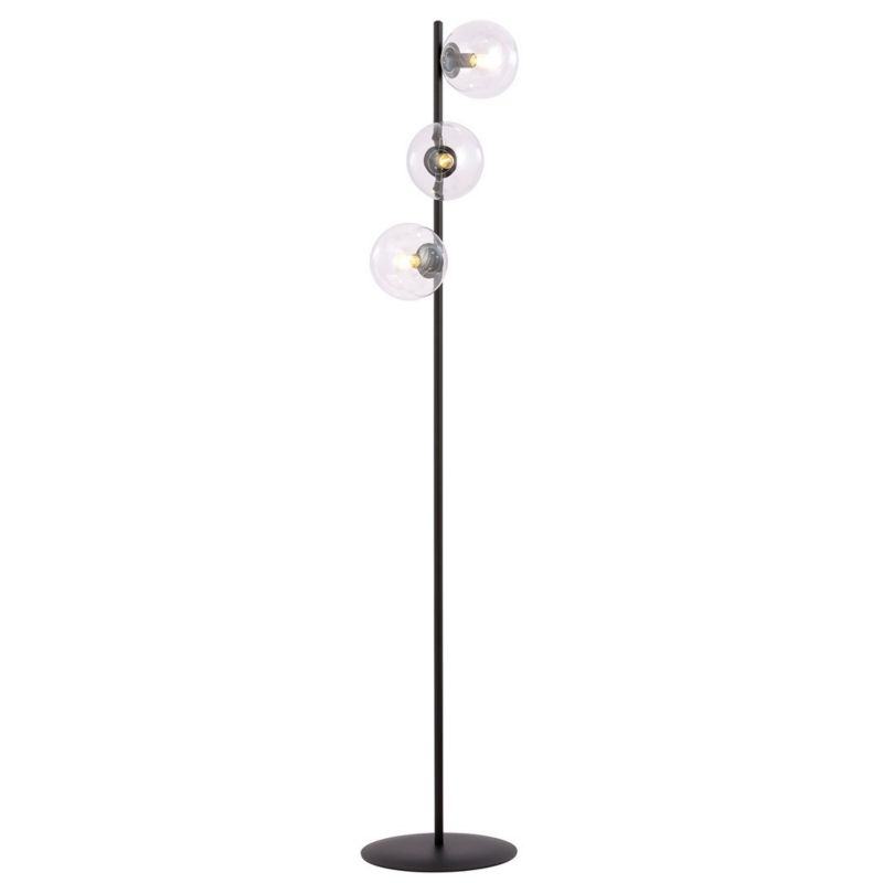 Lampa podłogowa stojąca Emibig Rossi czarna 3 x E14 x 10W wym: 150 x 33 cm - 1 szt.