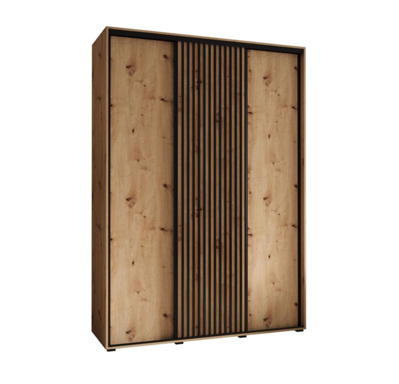 Szafa przesuwna Garderoba Abiks Lanko 1 180 gł. 60 artisan/artisan 1 szt.