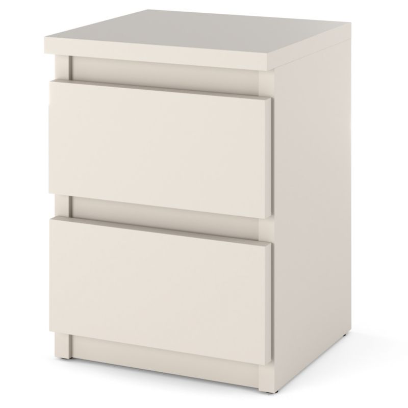 Szafka Nocna Stiv-Meble 2 Szuflady 30 Cm Stolik Kaszmir 30X30X40 Cm 1Szt.