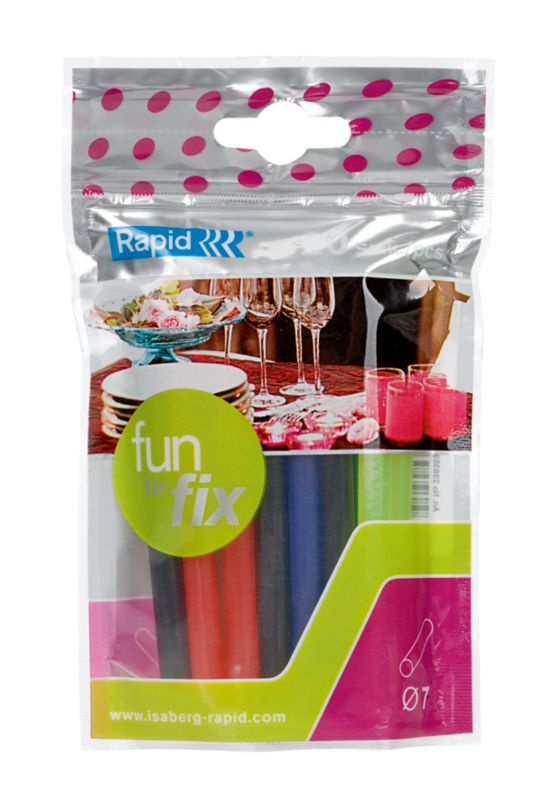 Klej kolorowy Rapid Fun to Fix 80 g śr. 7 mm