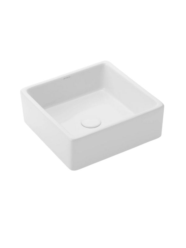 Umywalka nablatowa Uptrend DUFF biały połysk 1 szt.