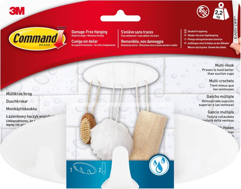 Wieszak łazienkowy 3M Command