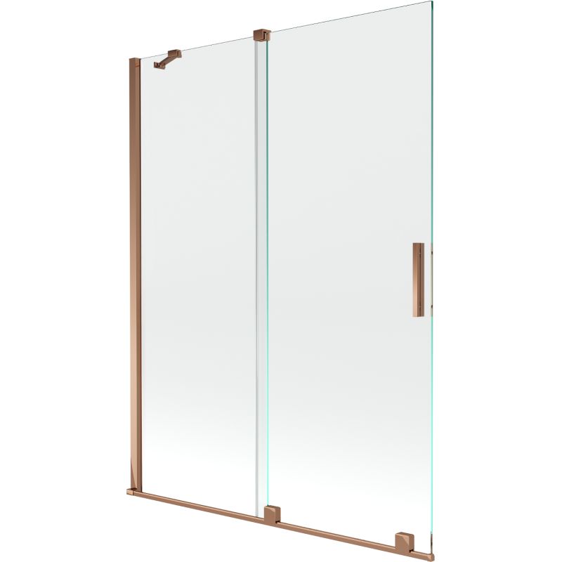 Parawan nawannowy 2-skrzydłowy Mexen Velar różowe złoto 130x150 cm 1 szt.