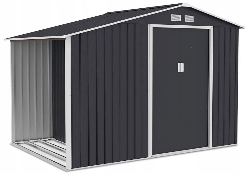 Domek Ogrodowy Narzędziowy na Narzędzia Drewutnia MADISON 278x195 Metalowy 1 szt