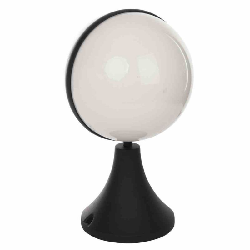 Lampa ogrodowa stojąca Eko-Light Circulo czarno-biała 1 x E27 x 40W IP44 wym: 32 x 20 x 20 cm - 1 szt.