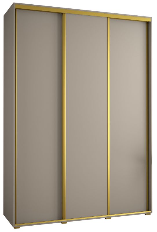 Szafa przesuwna Abiks wysoka 45 Dakota 1 180 kaszmir+kaszmir+złoty 1 szt