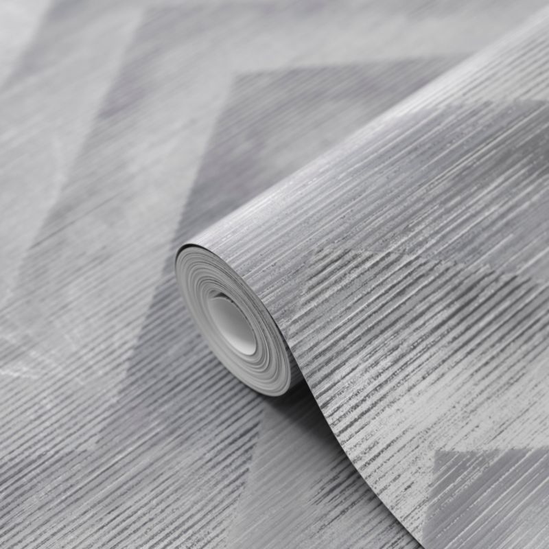 Tapeta winylowa na flizelinie GoodHome Moone szara