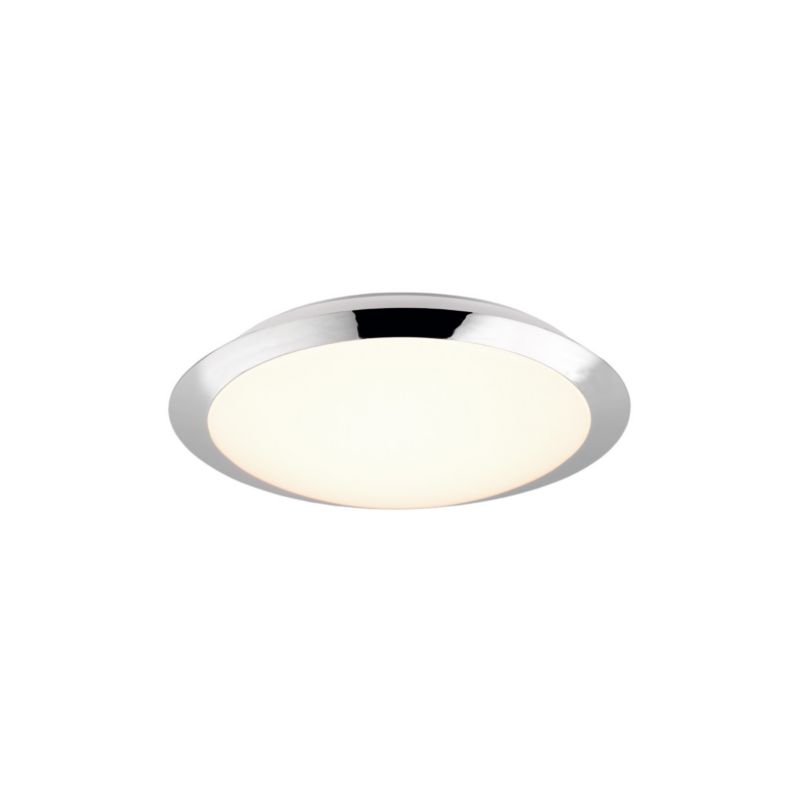 Plafon sufitowy Trio Umberto srebrno-biały LED 12W 3000K 1160 lm łazienkowy IP44 wym: 8 x 29 x 29 cm tworzywo sztuczne - 1 szt.