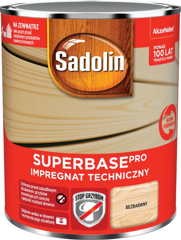 Impregnat techniczny Sadolin Superbase Pro 0,75 l
