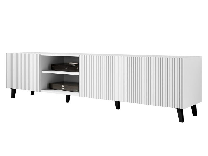 Szafka RTV MIRJAN 24 Pafos 200 biały 1 szt.