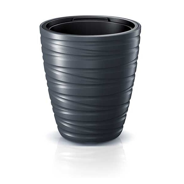 Donica Maze Antracytowy, Prosperplast, 470 mm, 1 szt.