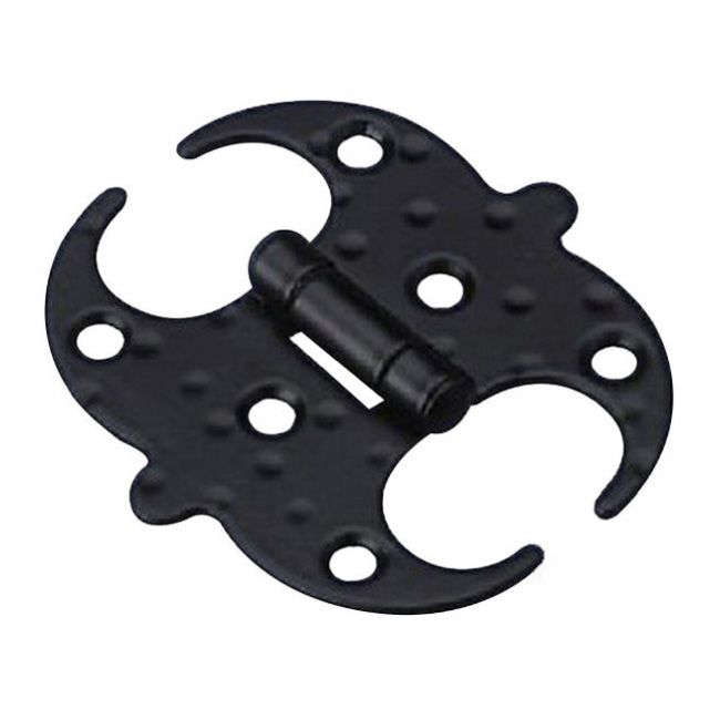 Zawias 553-75 x 75 x 1,5 mm czarny