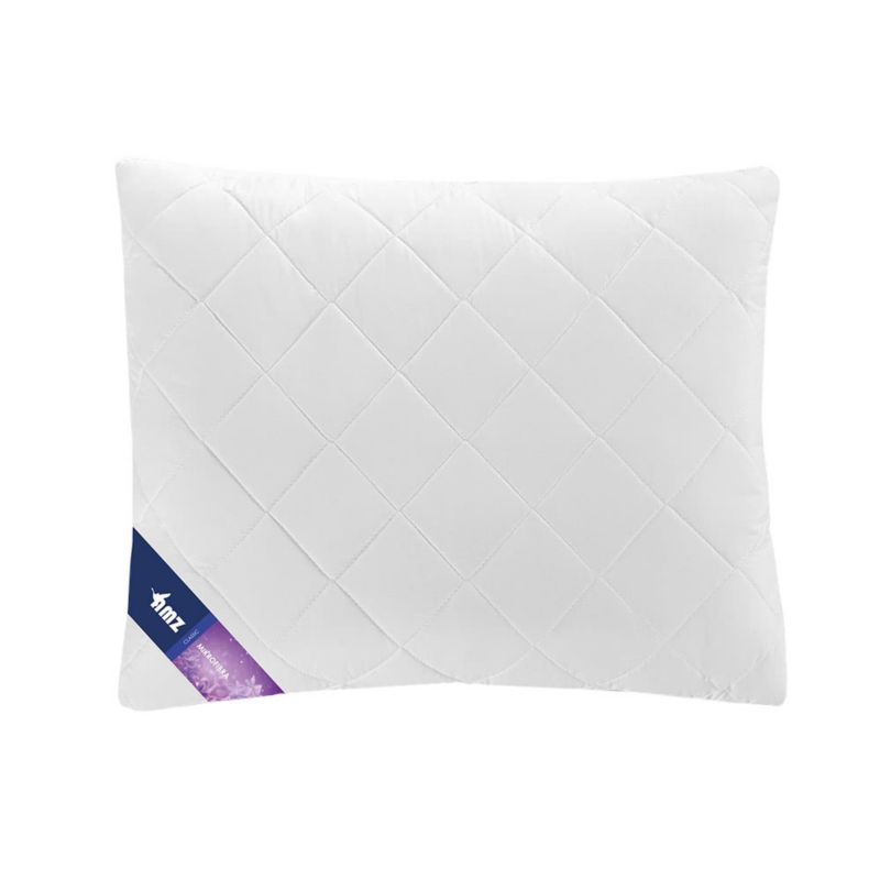 Poduszka AMZ Mikrofibra 70x80 cm Biały pikowana 1 szt.