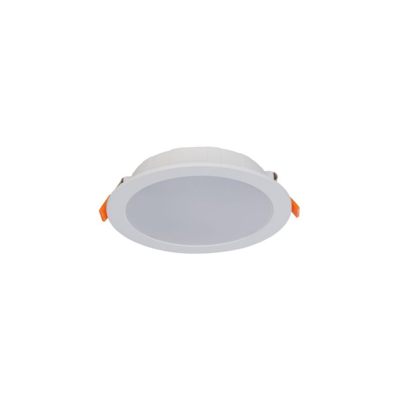 Oprawa wpuszczana Nowodvorski Lighting Kos łazienkowa biała LED 16W 4000K 1450lm IP44 wym: 17,5 x 17,5 cm okrągła - 1 szt.