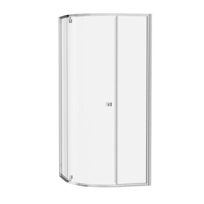 Półokrągła kabina prysznicowa Ravak Pivot PSKK3-80 połysk chrom transparent 1szt