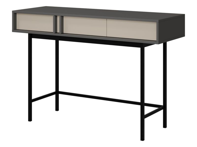 Konsola z szufladami MIRJAN 24 Alsy 11 antracyt / beż jasny 1 szt.