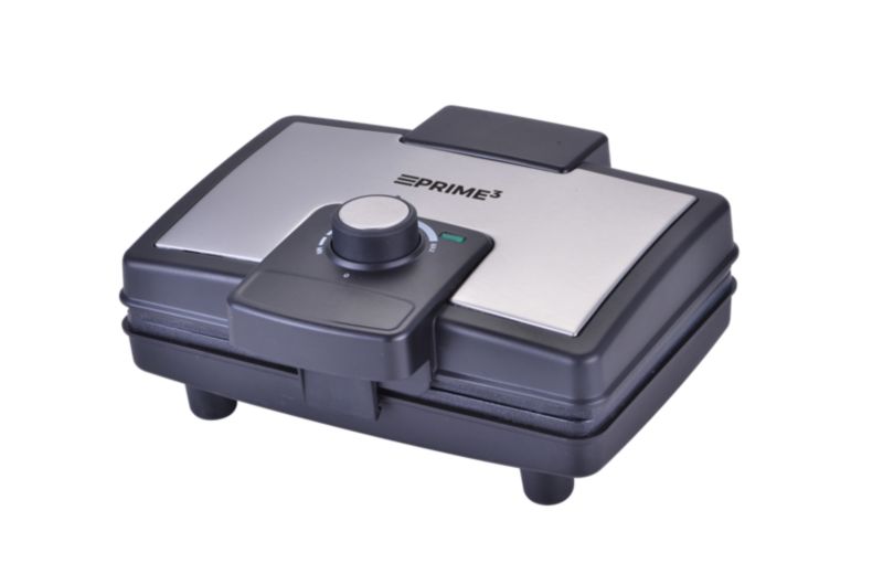 Gofrownica 1300W Srebrno Czarna PRIME3 SWM51 1szt.