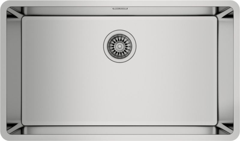 Zlewozmywak Teka Be Linea stalowy 75x44 cm, 1-komorowy, podwieszany, 1 szt.