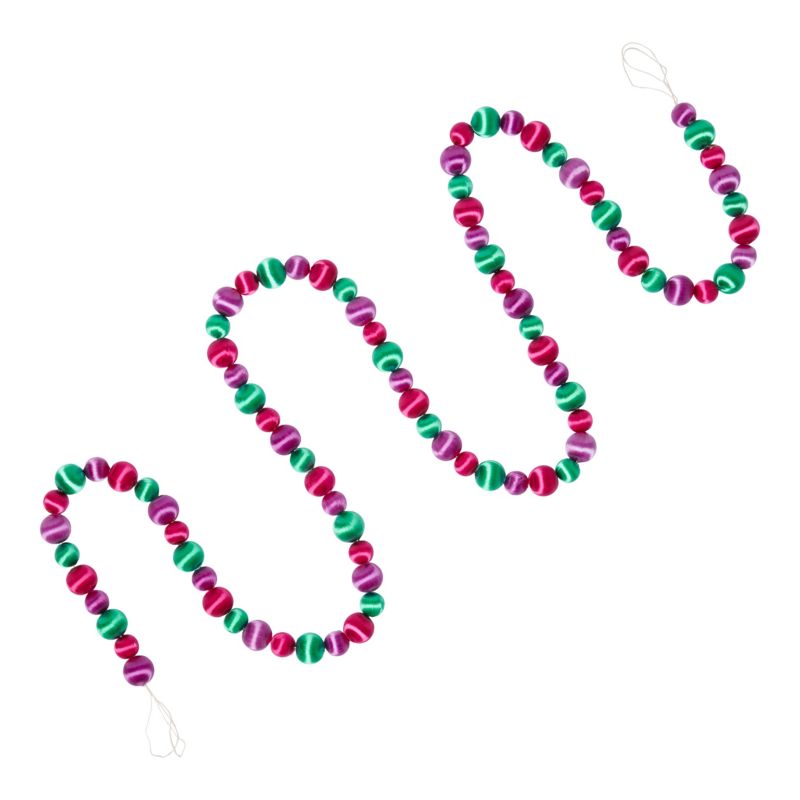 Łańcuch choinkowy z kółek 2 m wielokolorowy