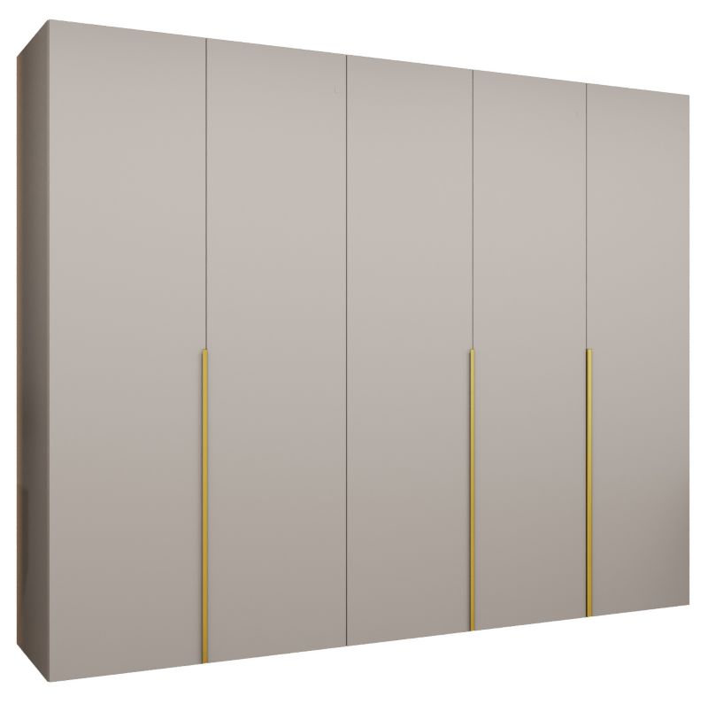 Szafa uchylna otwierana ALICANTE 1 250 wys 202 cm Kaszmir + Złoty 1 szt