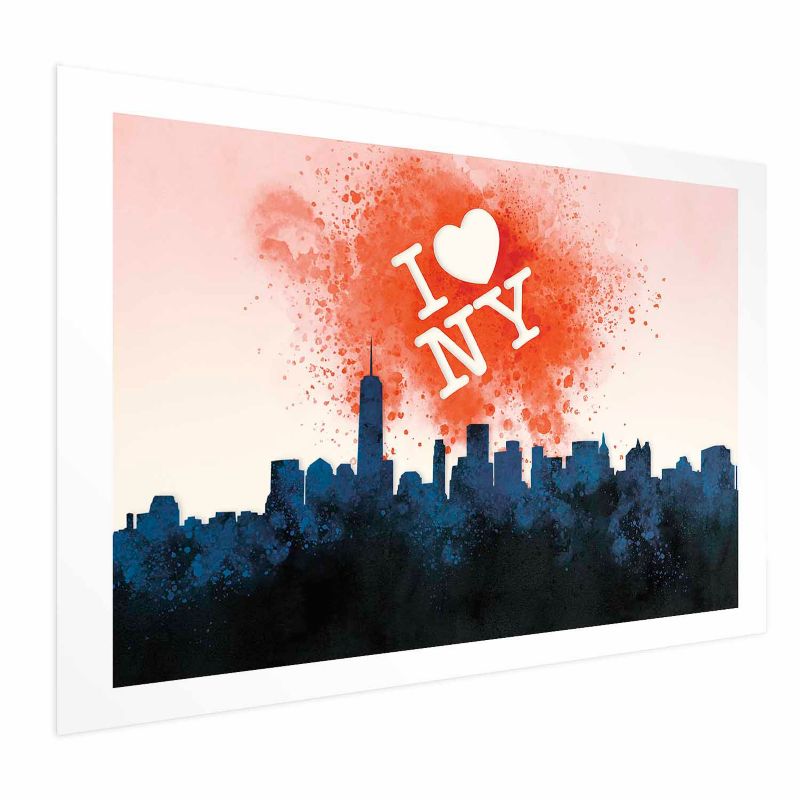 Plakat Artgeist I love NY 90x60 cm bez ramy 1 szt