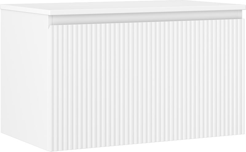 Wisząca szafka podumywalkowa Mexen Rivel biała mat 80x46 cm 1 szt.