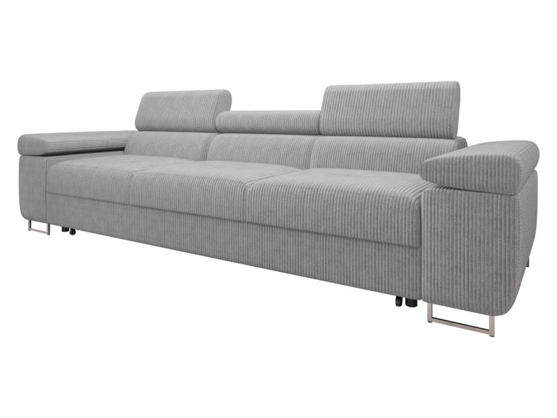 Kanapa rozkładana MIRJAN 24 Torezio Bis Sztruks III jasny szary 1 szt.