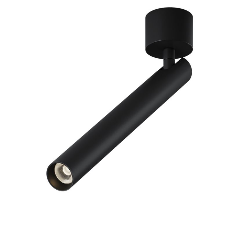 Lampa sufitowa Maytoni Focus T czarna LED 6W 3000K 270lm wym: 34,1 x 3 x 3 cm - 1 szt.
