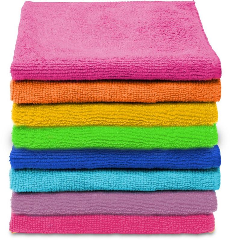 Ściereczki z mikrofibry Vileda zestaw 8 kolorów 30x30cm 1 szt.