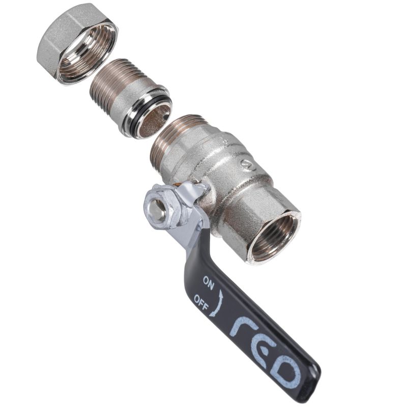 Zawór kulowy Valvex z półśróbunkiem ATLAS GW-GZ 12.7 mm 1 szt.